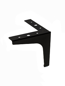 Ножка мет. 2-200 черн, H-130