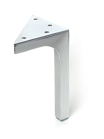 Ножка декор A-130 H150 mm (chrome)