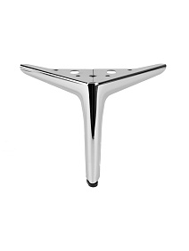 Ножка мет. 2-102 п/тр. хром, H-150