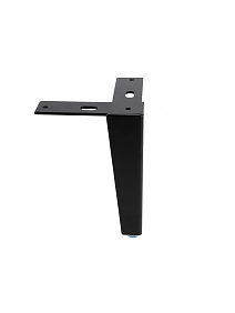 Ножка мет. 6-117 черн, H-170