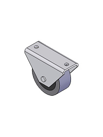 Опора колёсная 462 (резин) (512)