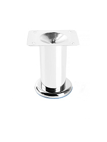 Ножка мет. 8-082 хром, H-100