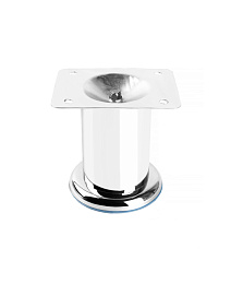 Ножка мет. 8-082 хром, H-80